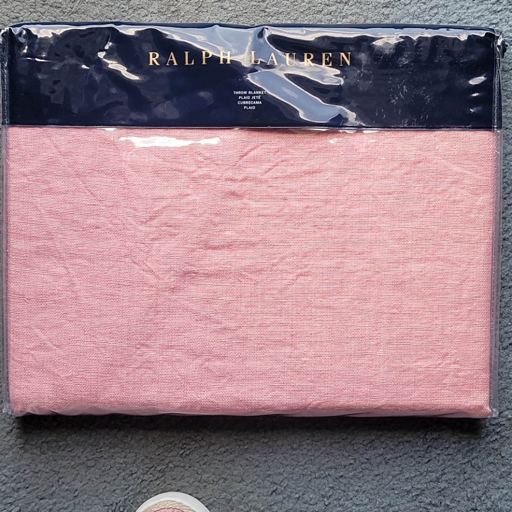 Ralph Lauren throw blanket